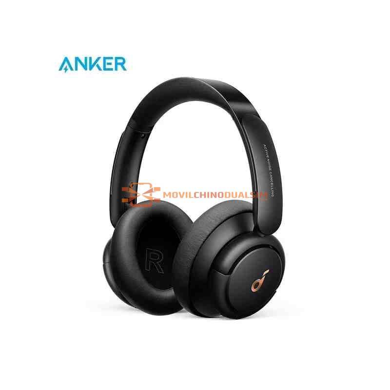 Auriculares Bluetooth Anker Soundcore Life Q30, cascos híbridos con cancelación activa de ruido sonido de alta resolución, 40H
