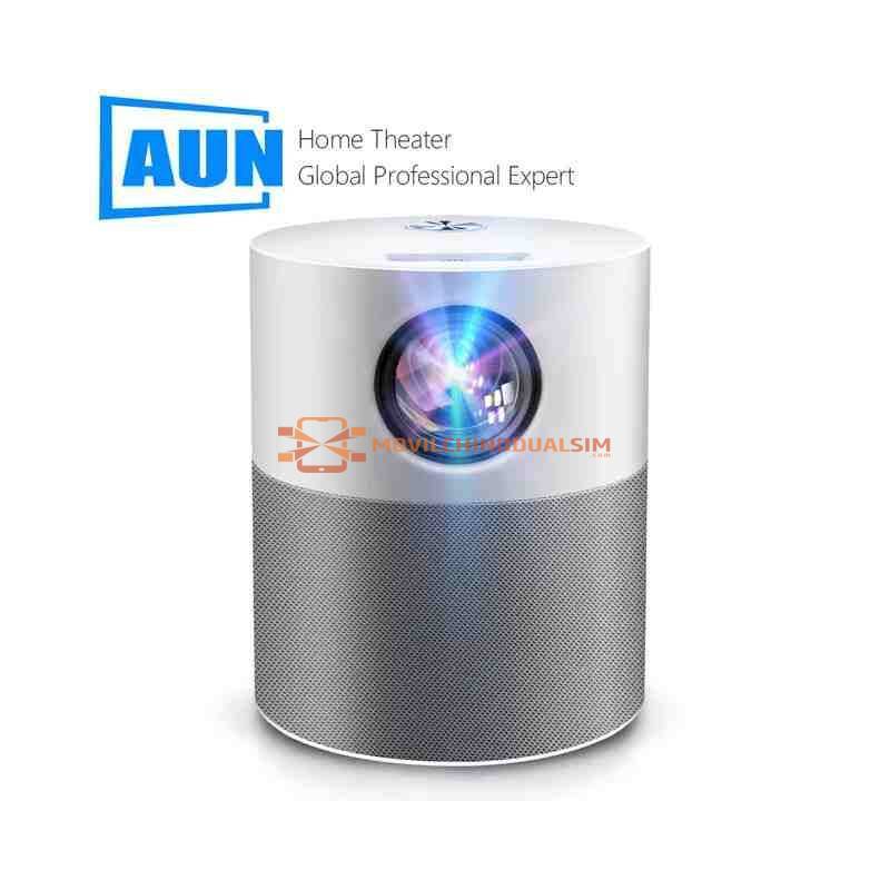 Proyector portátil AUN LED Full HD de 1080p con Android 9 decodificación de vídeo 4k para cine en casa modelo ET40 MINI