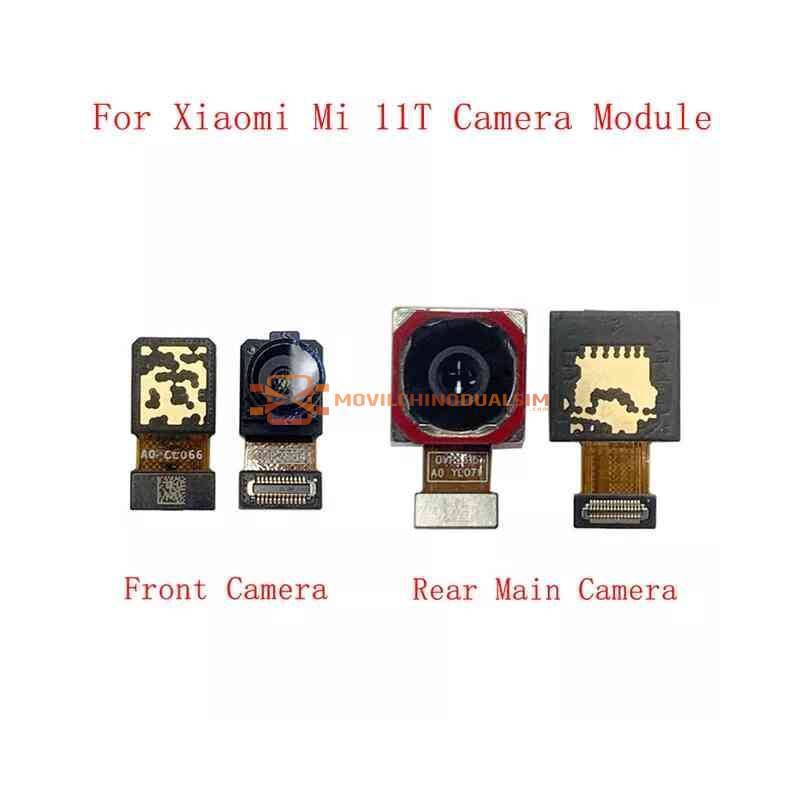 Repuesto placa cámara principal trasera y camara frontal para movil chino Xiaomi Mi 11T Repuesto placa cámara principal trasera y camara frontal para movil chino Xiaomi Mi 11T