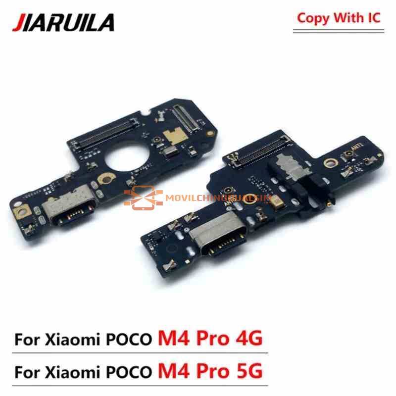 Repuesto placa USB cargador de enchufe para movil chino Xiaomi Poco M4 Pro 4G Repuesto placa USB cargador de enchufe para movil chino Xiaomi Poco M4 Pro 4G