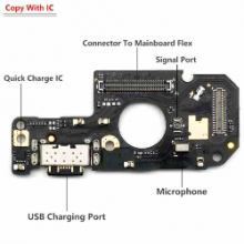 Repuesto placa USB cargador de enchufe para movil chino Xiaomi Poco M4 Pro 4G