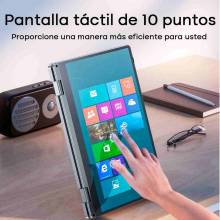 Ordenador portátil chino DERE V10 pantalla 11,6 pulgadas, 8GB RAM, 256GB SSD, 360 °, N4000 Intel Celeron, Notebook Windows 11