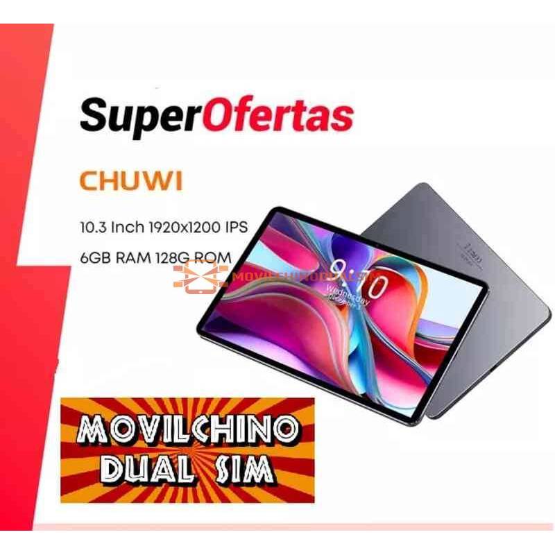 Tablet CHUWI HiPad Air 10,3 Pulgadas de 1920x 1200, Sistema Android 11, Unisoc T618, Octa Core, 6GB de RAM, 128G de ROM