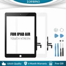 Pantalla tactil iPad Air 1, reemplazo de panel táctil de cristal, Sensor frontal, exterior, A1474, A1475, A1476