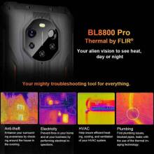 Movil resistente Blackview BL8800 o Blackview BL8800 Pro 5G camara termográfica FLIR® Smartphone 6.58" 8GB+128GB