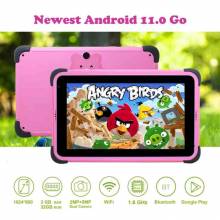Tablet inteligente Weelikeit para niños con Android 11 pantalla 1024x600, HD, WiFi Dual, 2GB, 32GB, con soporte