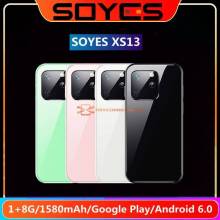 Movil SOYES-Mini teléfono inteligente con Android  WCDMA 3G, WIFI, FM, MP3, SIM Dual, cuatro núcleos, Google Play, Whatsapp