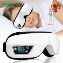 Masajeador de ojos inteligente 6D vibración, instrumento para el cuidado de los ojos Bluetooth, gafas de masaje ocular