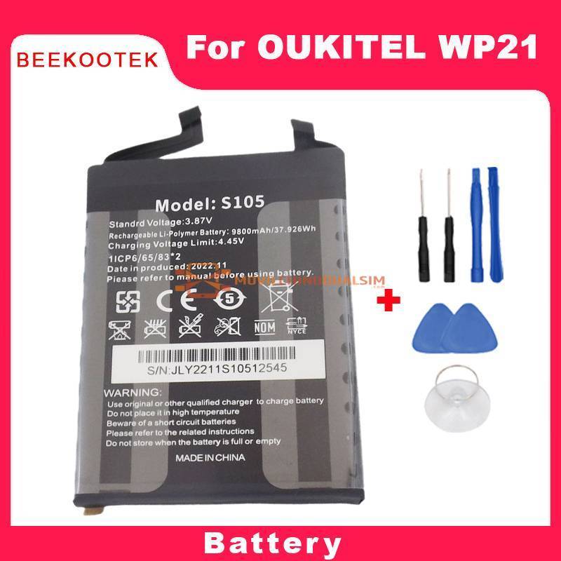 Maximiza la duración de tu Oukitel WP21 con la batería original disponible en nuestra web