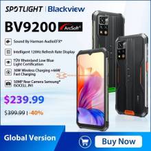 Potente Blackview BV9200 el Smartphone resistente con Android 12, 8GB RAM, 256GB de almacenamiento, carga rápida 66W y pantalla