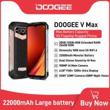El DOOGEE V MAX: Cámara de 108MP, 22000mAh de Energía, y Experiencia 5G