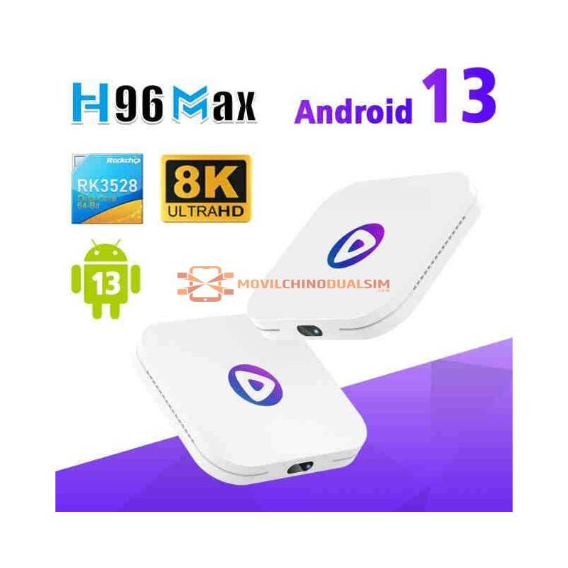 H96MAX M1: Dispositivo TV Box Inteligente con Android 13 | 4K y Bluetooth 4.0