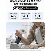 Power bank Baseus Qpow3 20000 mAh 45 W con 2 cables USB-C integrados